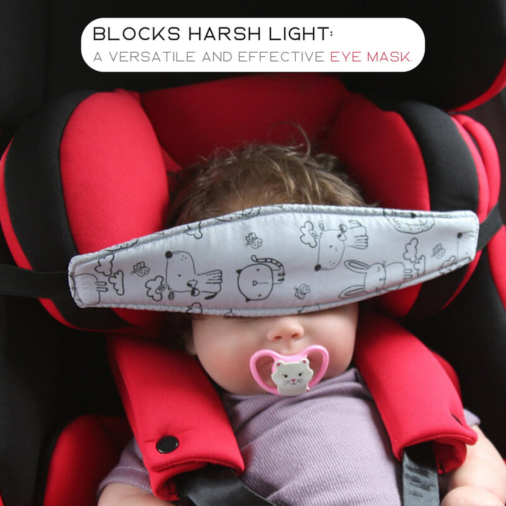 2 Pack Baby Head Support for Car Seat, Carseat Head Band Straps for Toddler Kids Children Infant, Neck Relief Headrest Strap for Stroller Car Seat