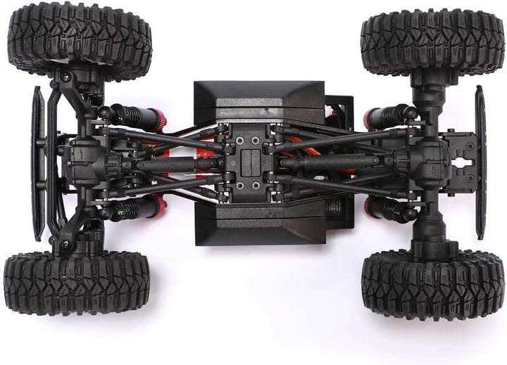 Redcat Ascent-18 1/18 Scale Rock Crawler – High-Torque Mini RC Crawler with Portal Axles, 4WD, Waterproof Electronics, Lipo Battery, RTR – Off-Road Hobby-Grade Remote Control Truck (Red)