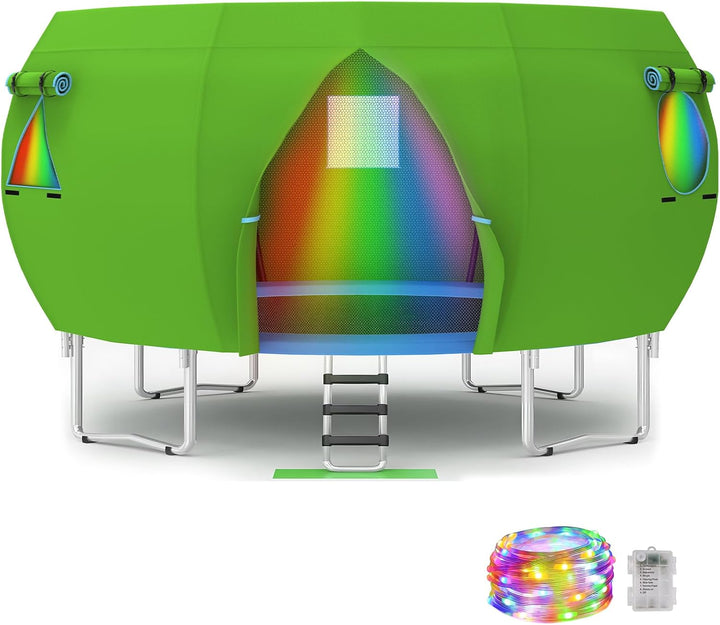 Tent for round Trampoline 14FT (Tent Only), Trampoline Shade Cover (Batteries Not Included)