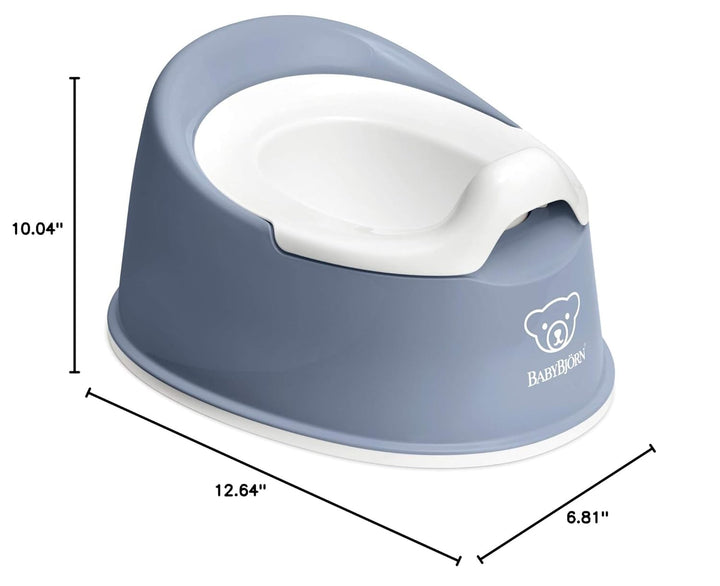 Smart Potty, Deep Blue/White