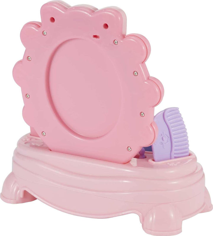 Baby & Toddler Toy Laugh & Learn Magical Musical Mirror Pretend Vanity Set for Infants Ages 6+ Months (Amazon Exclusive)