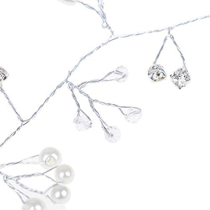 Wedding Flower Vine Tiara Bride Head Chain Bridal Bride Hair Ornaments Wedding Hair Jewelry Accessories