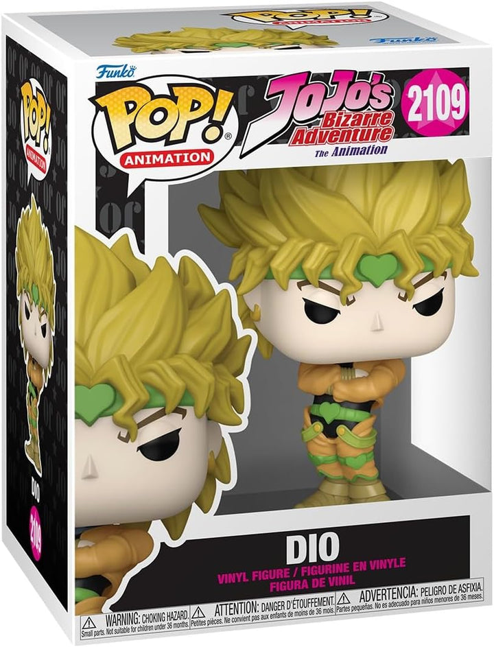 Pop! Animation: Jojo'S Bizarre Adventure - DIO - Collectable Vinyl Figure - Gift Idea - Official Merchandise - Toys for Kids & Adults - Anime Fans - Model Figure for Collectors