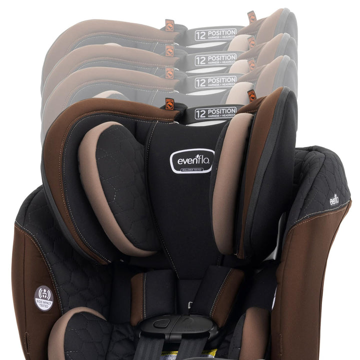 Everyfit/All4One 3-In-1 Convertible Car Seat W/Quick Clean Cover (Belmont Brown)