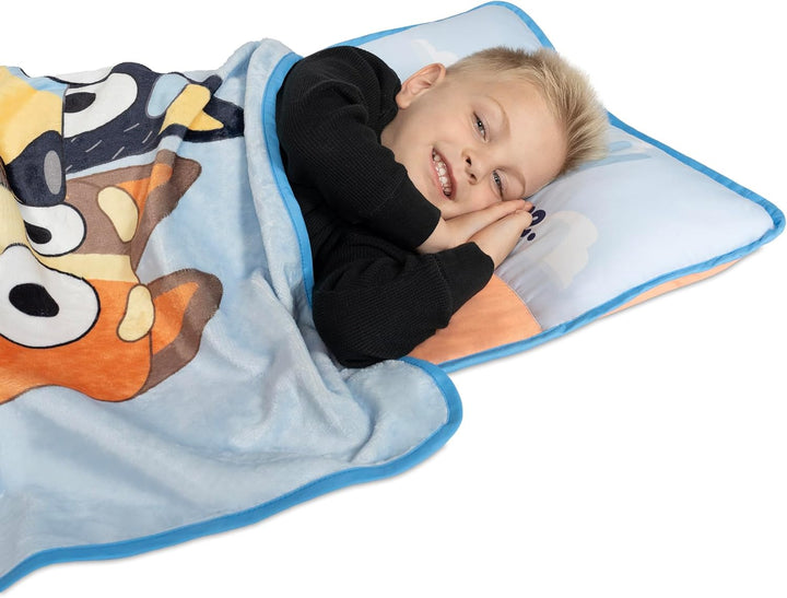 Kids Nap-Mat Set – Includes Pillow and Plush Blanket – Great for Boys or Girls Napping during Daycare or Preschool - Fits Toddlers and Young Children