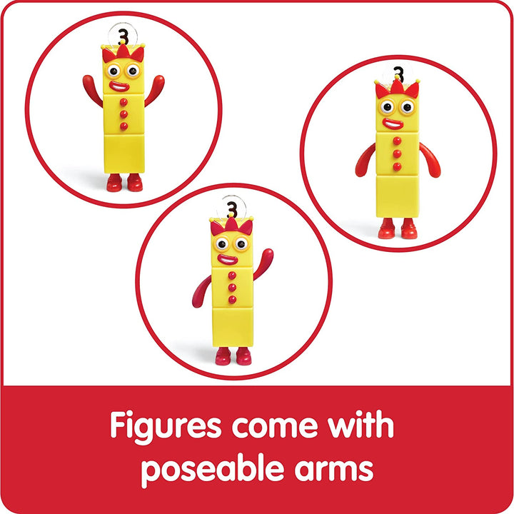 Numberblocks Friends One to Five, Action Figure Set, Toy Figures & Playsets, Small Figurines for Kids, Counting Blocks, Numbers for Toddlers, Math Toys, Kids Birthday Gifts