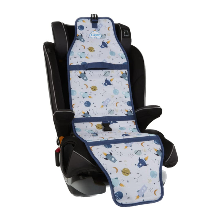 Car Seat Cooling Pad for Babies, Toddlers, and Kids - Comfortable and Durable Cooling Pad for Hot Summer Days - One Size Fits All, Popsicle White