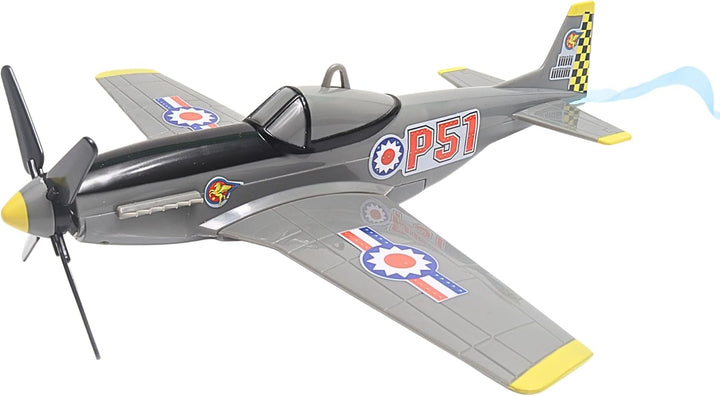 Sky Fighter Flying Toy on a String , Grey