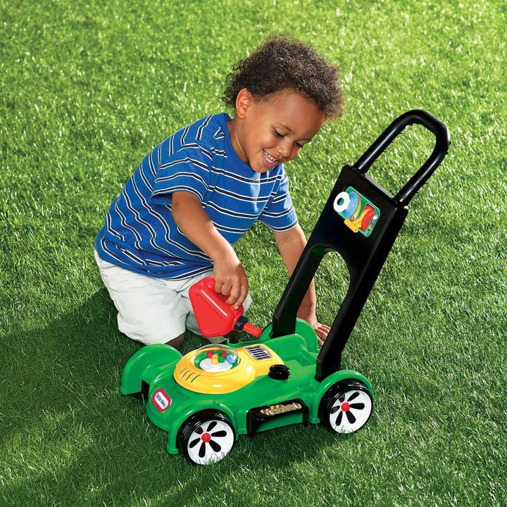 Gas 'N Go Mower Kids Toys for Toddlers Boys Girls Age 18 Months and Older, Indoor Outdoor Push Gardening Summer Toy Gifts for Birthday
