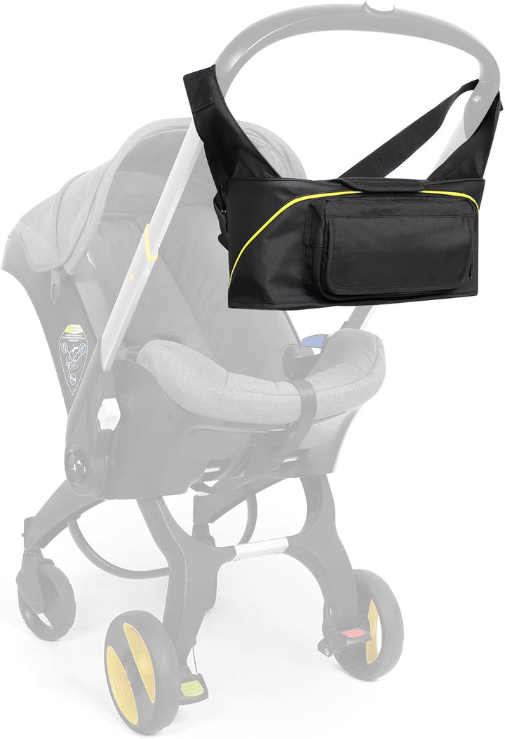 Upperkids Storage Bag Compatible with Doona Infant Car Seat Stroller, Stroller Accessories, Large Capacity Diaper Bag, Easy Access Zipper Design, Wearable Backpack, Stroller Organizer Bag, All Day Bag