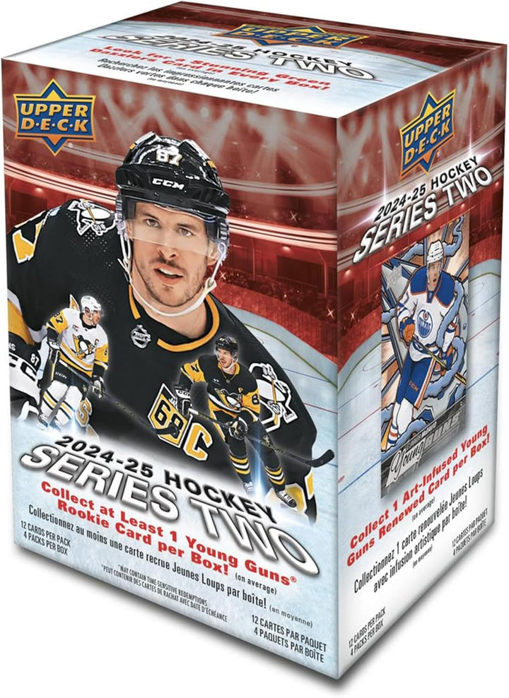 2024/25  Series 2 Hockey Blaster Box, 4 Packs per Box, 12 Cards per Pack
