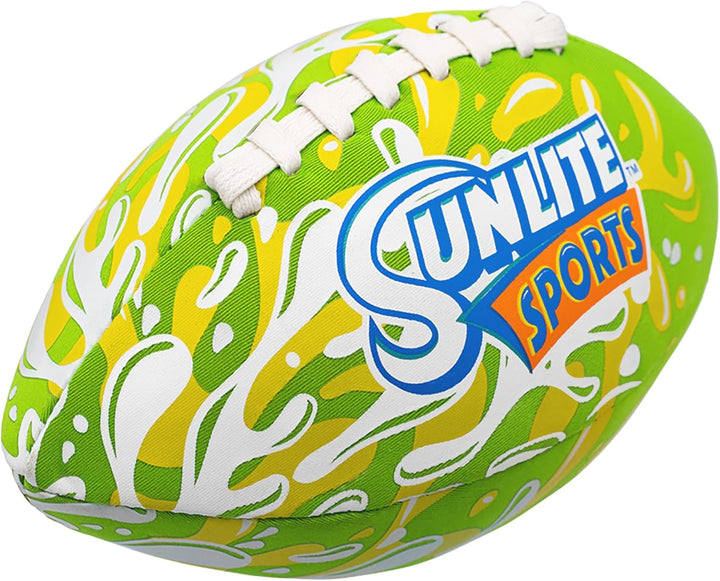 Waterproof Football for Lawn Backyard Pool Beach Lake Park Water Toy, Outdoor Play, for Kids Children Teens Adults, Family Fun