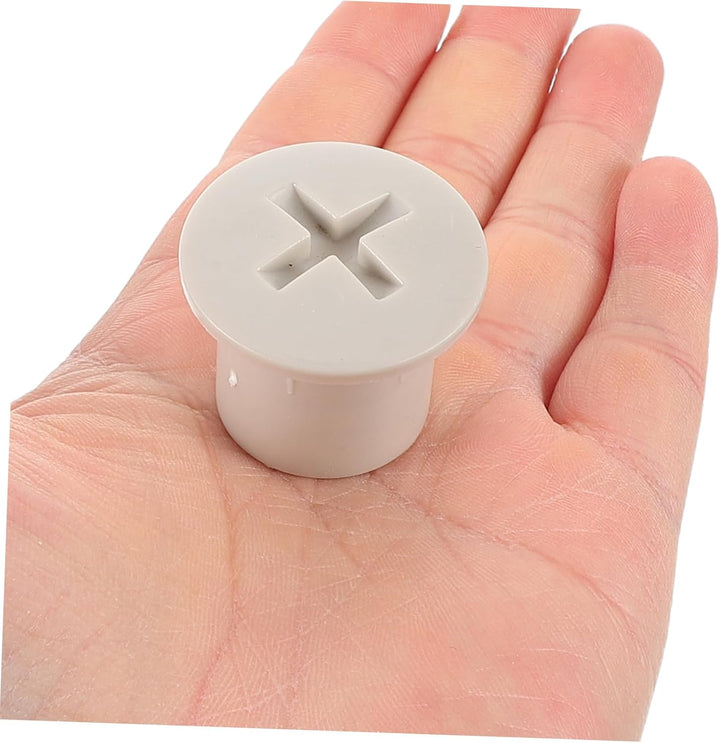 Kids Slide Screw Caps 4Pcs Plastic Replacement Cover Accessories for Children'S Play Equipment Grey Safe Fixing Caps for Outdoor Slides