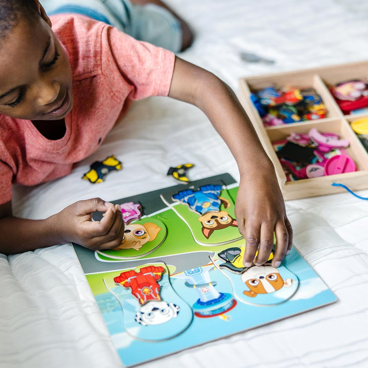 PAW Patrol Wooden Magnetic Pretend Play (64 Pieces)