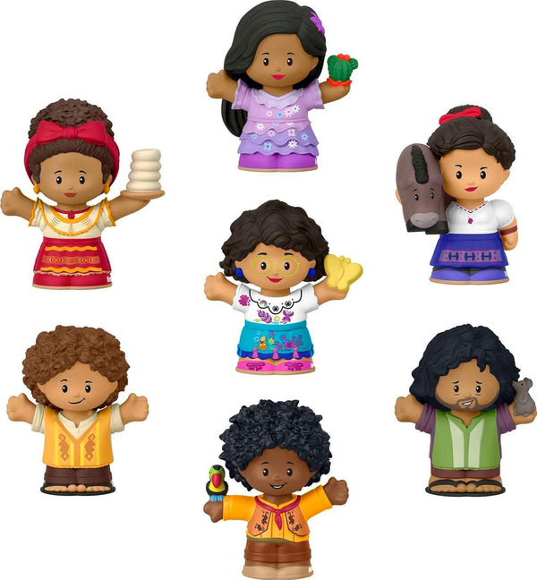 Little People Toddler Toys Disney Encanto Figure Set, 7 Characters for Preschool Kids Ages 18+ Months​ (Amazon Exclusive)