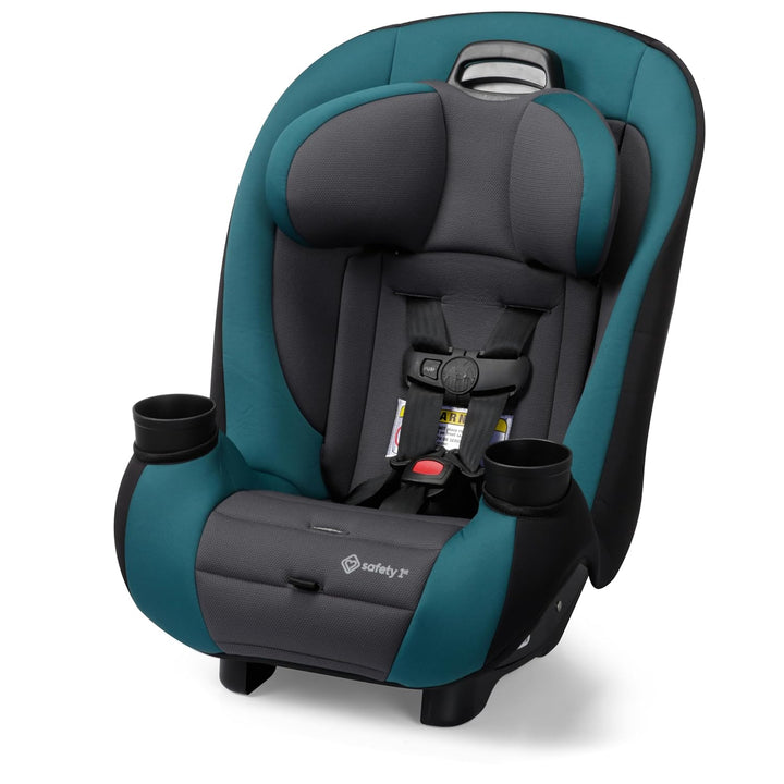 Ellaris 3-In-1 Convertible Car Seat, Slim Fit Design, Rear & Forward-Facing, 5-Position Headrest, 3-Across Fit, Travel-Friendly with Machine-Washable Seat Pad, London Blue