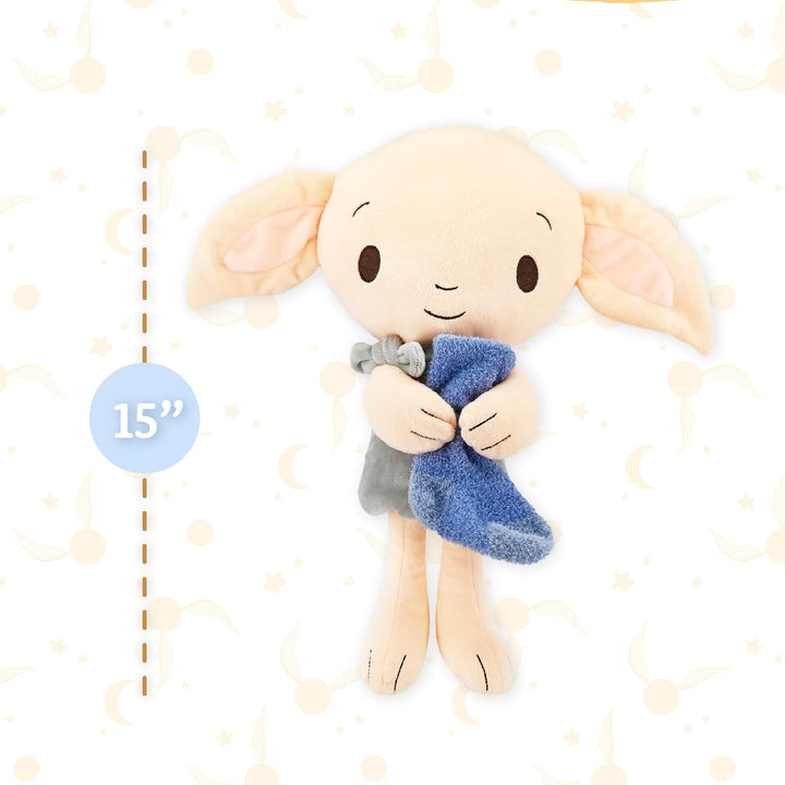 Harry Potter Dobby Plush Stuffed Animal the Lovable House Elf Holding His Iconic Sock for Babies, Toddlers, and Kids 15 Inches