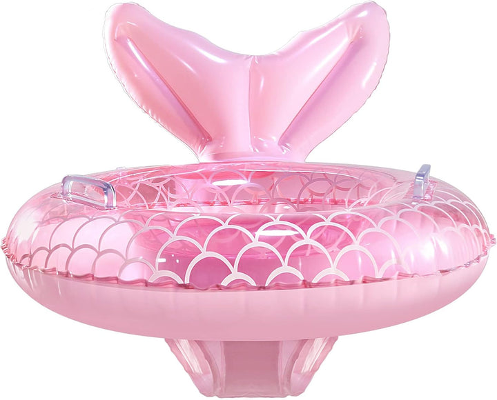 Baby Pool Float, Mermaid Baby Swimming Float, Smart Swim Trainer, Inflatable Pool Floats for Toddlers, Infant Swim Floats, Toddler Floaties, Kids Beach Toys Summer Essentials