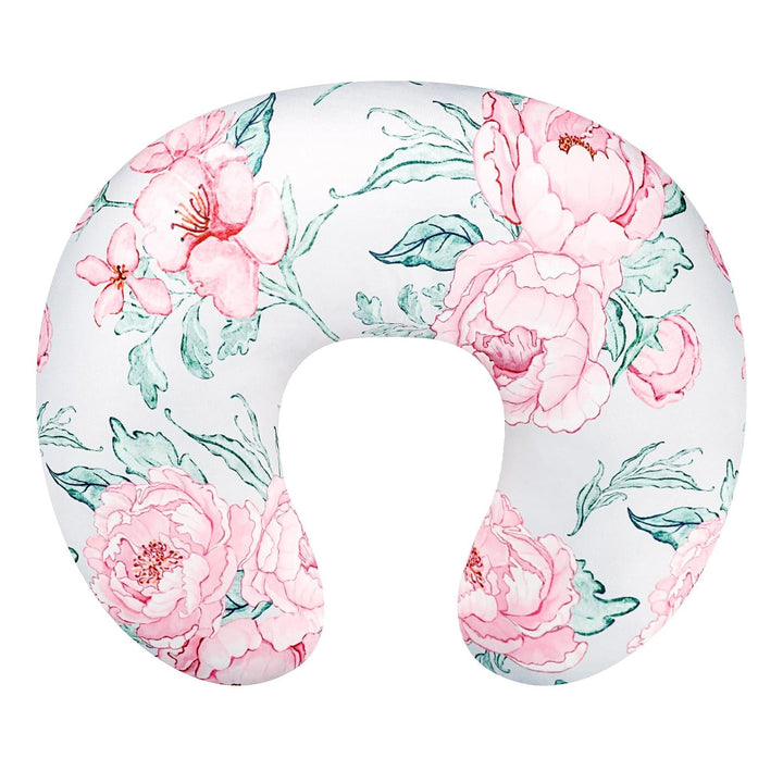 Nursing Pillow Cover Stretchy Removable Cover for Breastfeeding Pillows, Ultra Soft Comfortable Slipcover for Baby Girl and Boy, Green Leaf