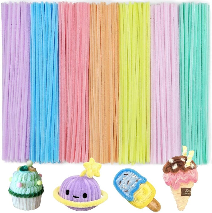 Pipe Cleaners, Pipe Cleaners Craft, Arts and Crafts, Crafts, Craft Supplies, Art Supplies (200 Multi-Color Pipe Cleaners)…