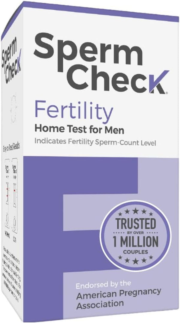 Fertility Sperm Count Test for Men, at Home Sperm Test, Easy to Read Results, over 98% Accurate
