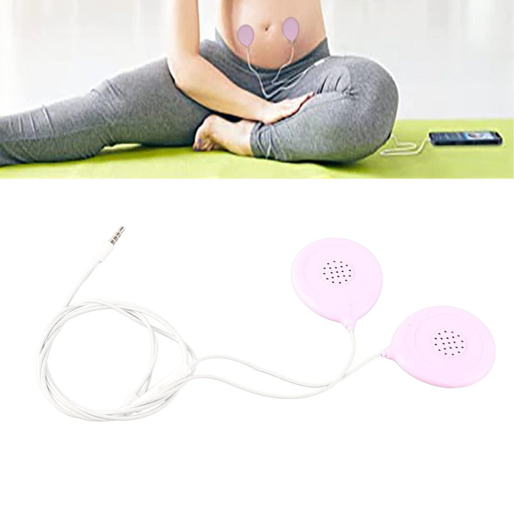 Baby Bump Headphones, Prenatal Belly Speaker, Pregnancy Belly Speaker Portable Music Player, Portable Music Play Prenatal Belly Speaker