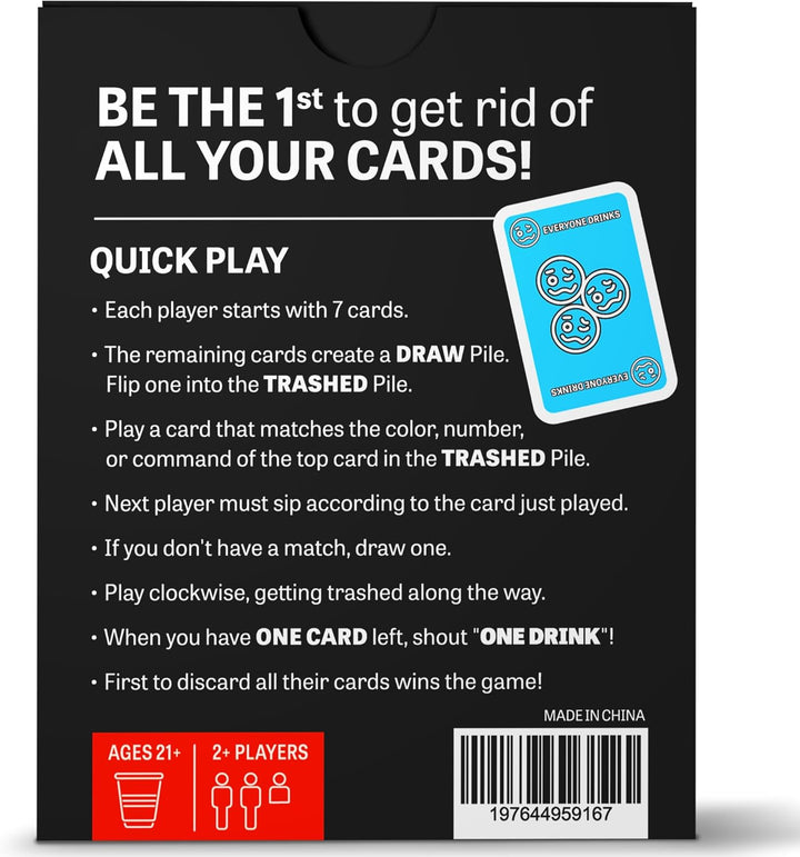 One Drink - Drinking Game for Parties - Fun and Easy Card Game for Game Nights