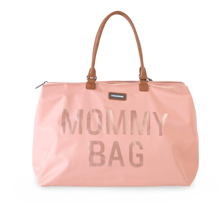 the Original Mommy Bag, Large Baby Diaper Bag, Mommy Hospital Bag, Leatherlook Brown