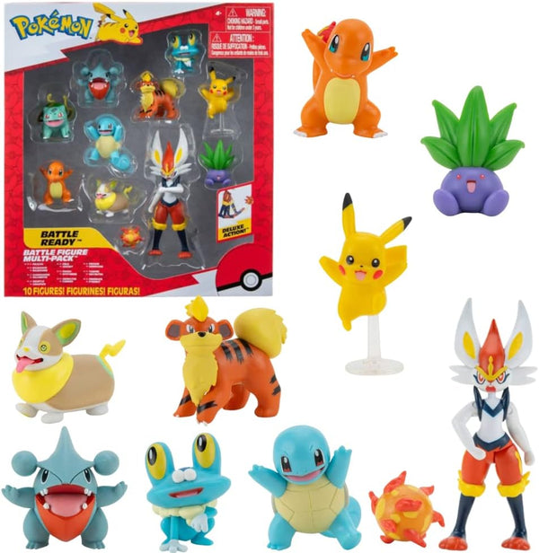 Pokemon  Battle Figure 10 Pack (PKW2855)
