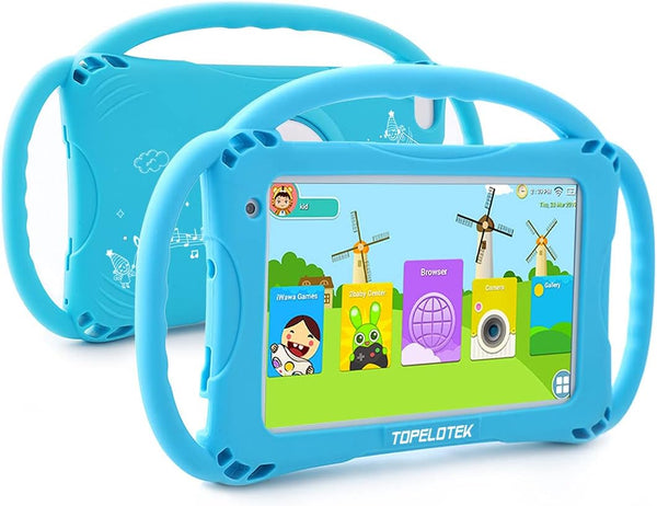 Kids Tablet 7Inch Tablet for Kids 3-7 with with Case Included, 32GB Storage, Parent Control, Education App, Wifi Camera, Netflix Youtube