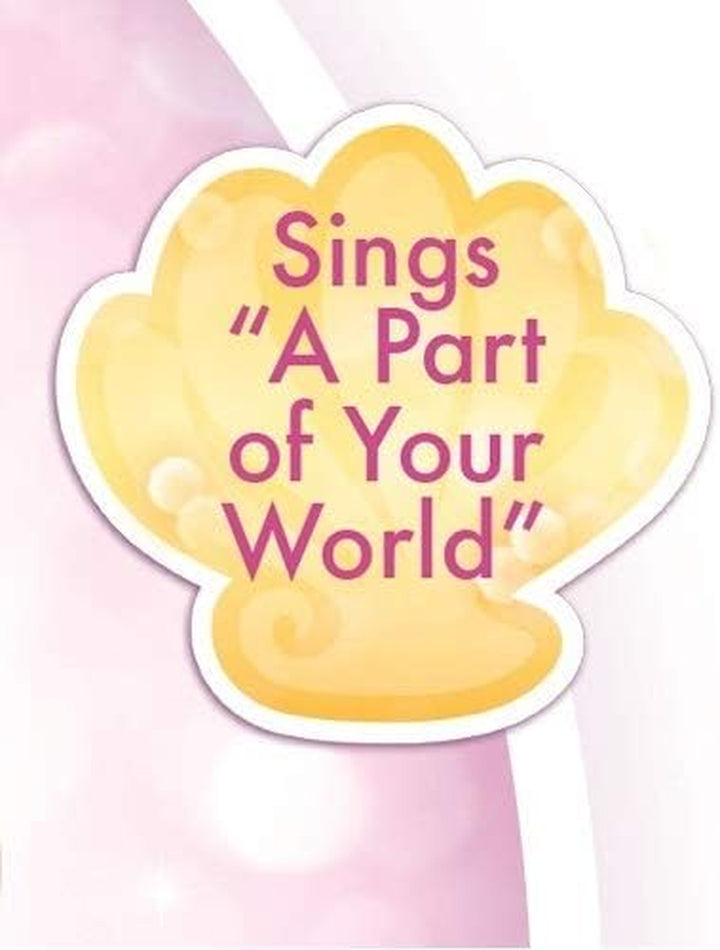 Ariel Sing & Shimmer Musical Dress – Sparkling Costume with Built-In Music, Ages 3–6, Size 4–6X – Amazon Exclusive