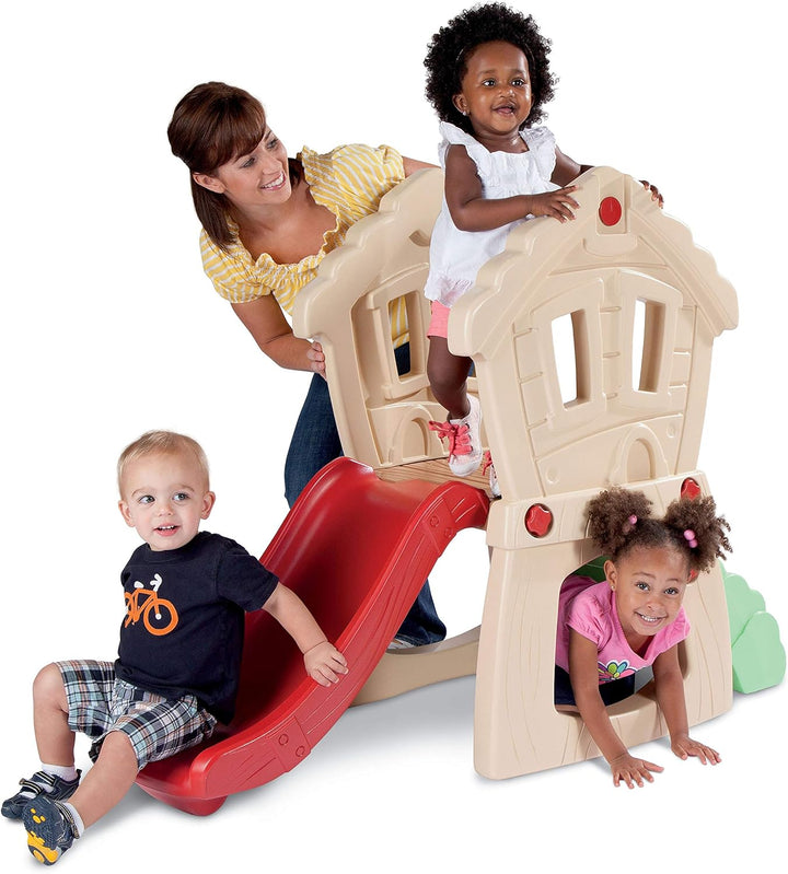 Hide and Seek Climber Red/Cream/Green, 1 - 4 Years
