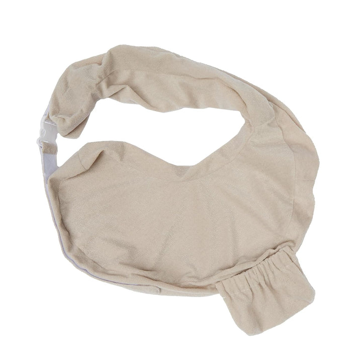 Organic Cotton Deluxe Nursing Pillow Cover - Slipcovers for Baby - Adjustable Fit, Easy Care, Durable - Original Nursing Pillow Not Included, Organic Cream