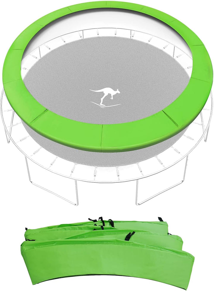 Universal 12/14/15FT Trampoline Replacement Safety Pad, Waterproof Surround Spring Foam Cover for round Frame