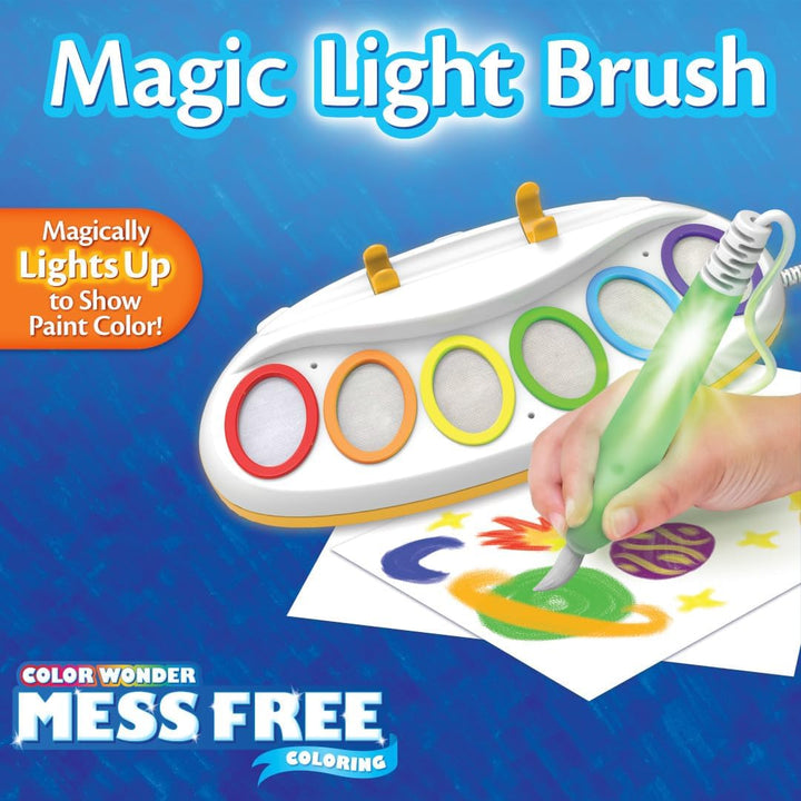 Color Wonder Magic Light Brush, Mess Free Painting Station for Kids, Gift for Kids, Toddler Toys & Activities, Ages 3, 4, 5