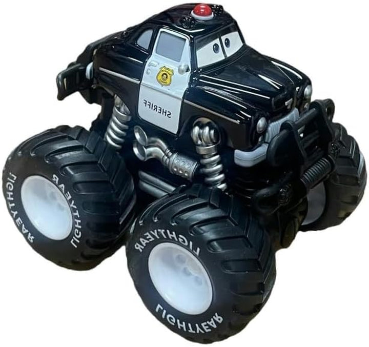Movie Cars 3 Giant Wheels Cars 1：55 Diecast Vehicles Toys Set Oversized Children Car Toy (2PS)