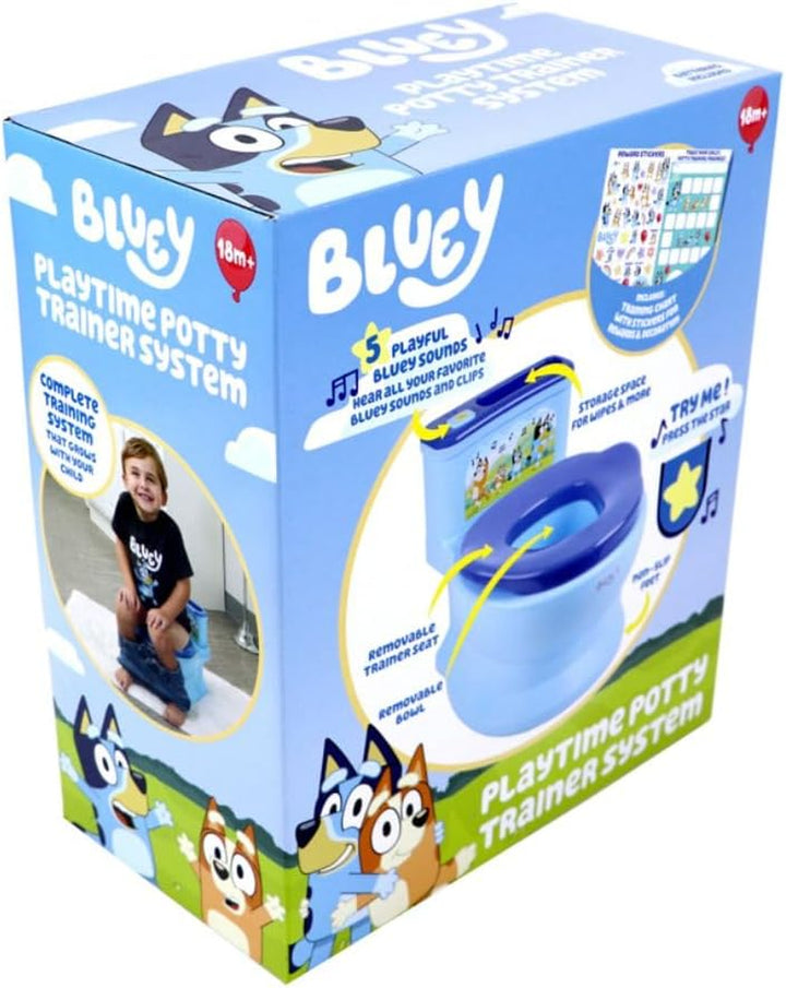 Bluey Playtime Floor Potty Trainer W/Sound