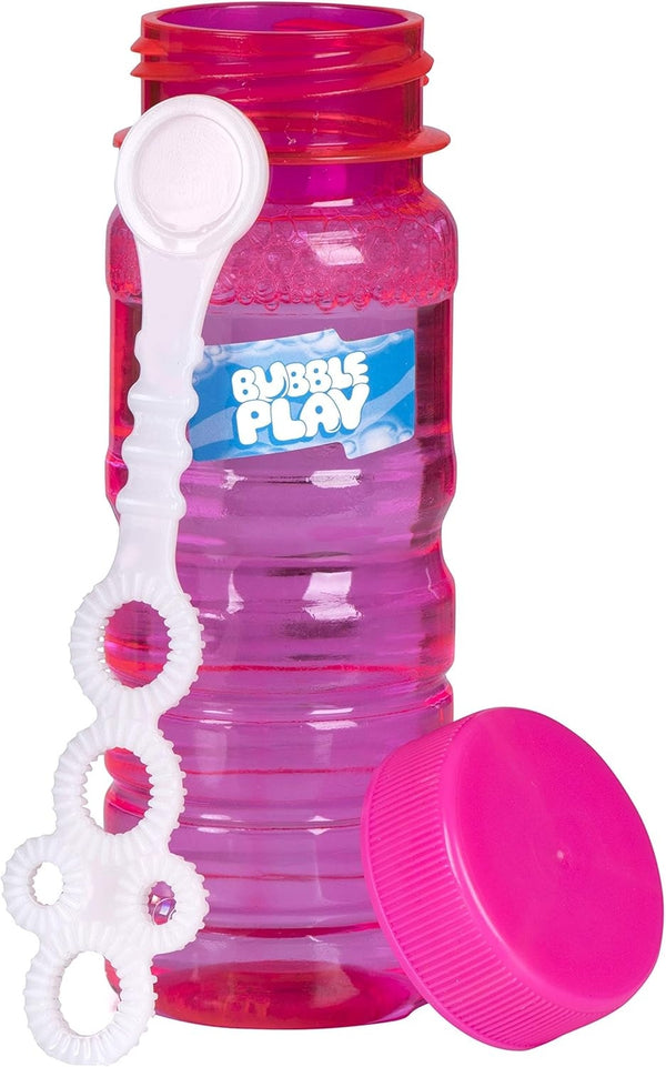 6 Pack Bubble Solution – 4Oz Bubble Blower Bottles with 6-Hole Wand | Bottle of Bubble Solution for Kids | Birthday Party Favor Toy - Maxx Bubbles