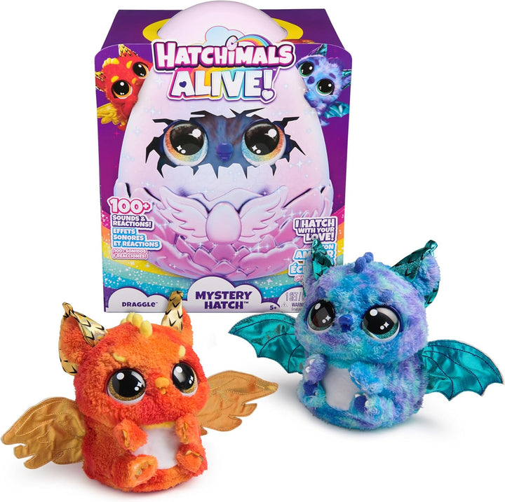 Alive, Mystery Hatch Pufficorn, Surprise Interactive Toy & Egg with Mist, Lights & Sounds (Styles May Vary), Kids Toys for Girls & Boys