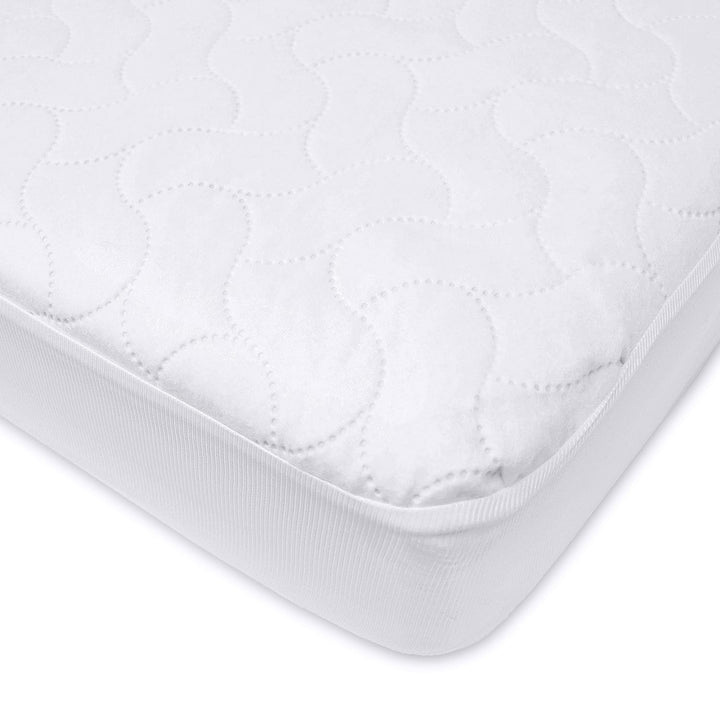 Waterproof Fitted Pack and Play Mattress Protector 39" X 27" - Quilted, Noiseless, Ultra-Soft & Breathable Playpen and Pack N Play Mattress Cover