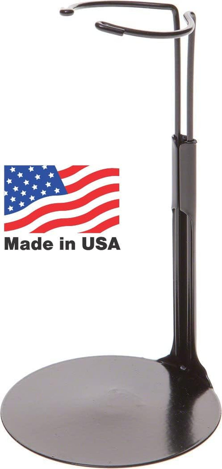 Doll Stand 2175 - Black Doll Stand for 8" to 12" Dolls and Action Figures