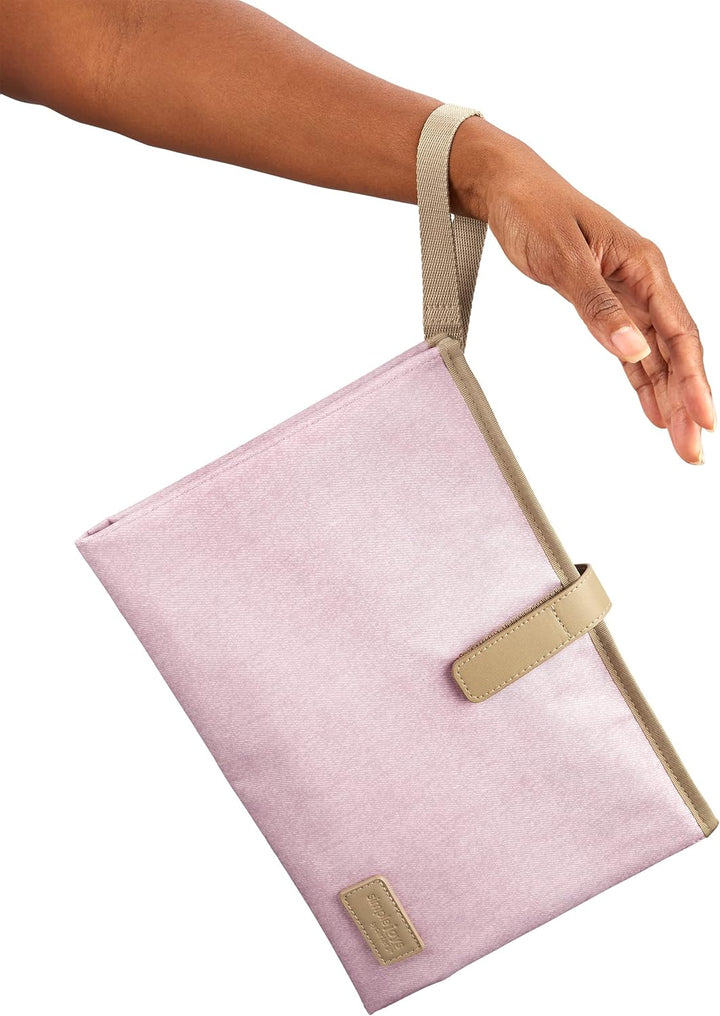 Changing Wallet, Heather Pink, One Size