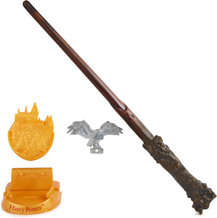Harry Potter, 12-Inch Spellbinding Harry Potter Wand with Collectible Spell Card, Kids Toys for Ages 6 and Up