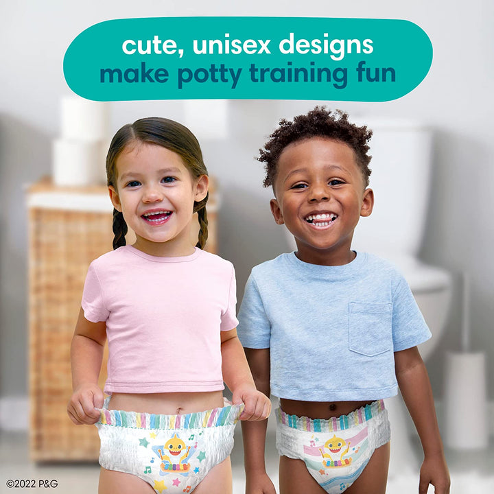 Training Pants - Pure Protection - Size 3T-4T, 92 Count, Baby Shark Premium Hypoallergenic Potty Underwear