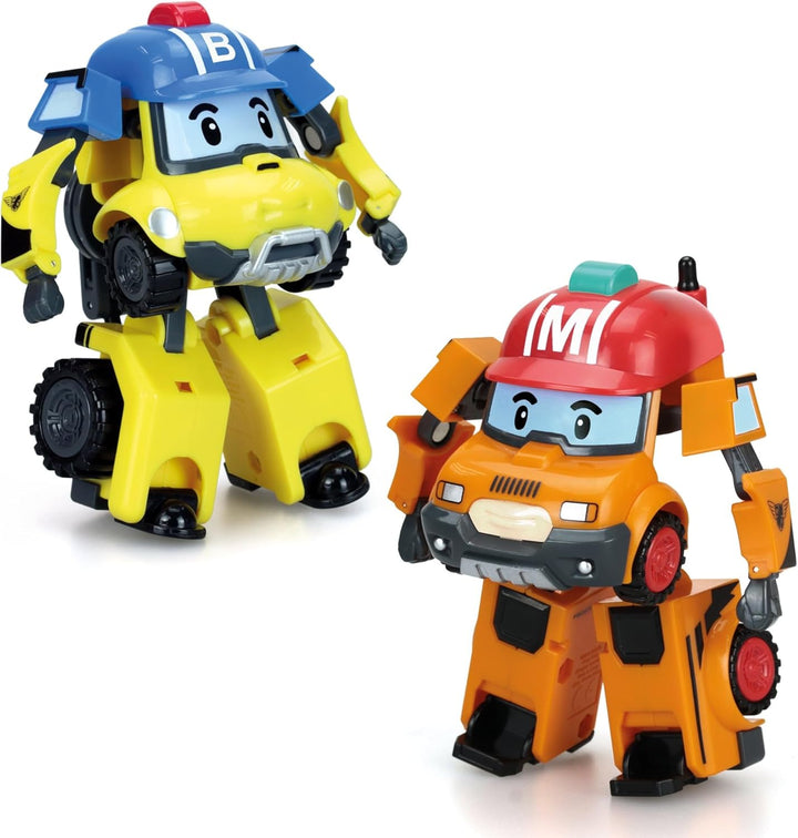 4" Transforming Robot - Fire Truck Roy, Stem-Inspired Rescue Robot Figure | Role Play Toy Gift for Toddlers & Preschool Kids Ages 1 2 3 4 5 6