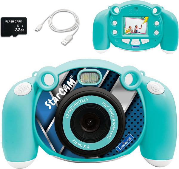 - 4-In-1 Kids Camera with Photo, Video, Audio and Game Functions - DJ080