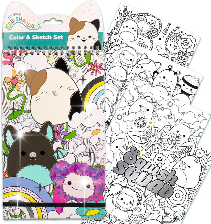 Original Sketchbook, over 20 Stationery Supplies, Features Scrapbook Stickers, Cam the Cat Fidget Toy, Drawing Paper, Great Kids Craft, Coloring Books for Kids Ages 4-8