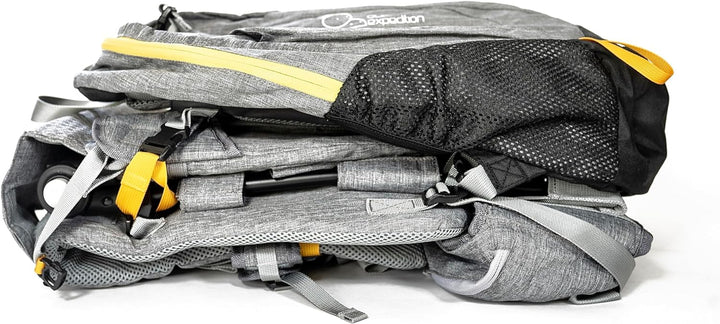Shoulder Hiking Carrier for Child and Toddler with Sunshade and Detachable Backpack by Our Expedition