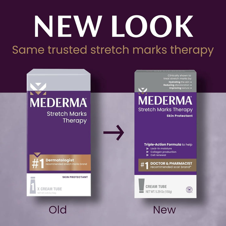 Stretch Marks Therapy, Helps Prevent and Treat Stretch Marks, Safe to Use When Pregnant, Pregnancy Skin Care, 5.29 Oz (150G)