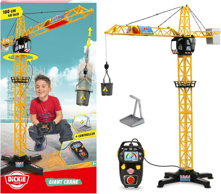 40" Giant Crane Playset , Yellow